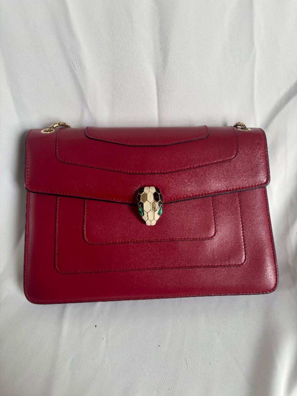 Bvlgari Serpenti Forever Chain Shoulder Bag